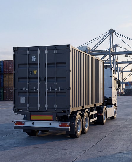 Mobile Strongroom transported on a truck